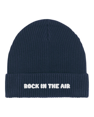 Beanie Fisherman Brodé "Rock in The Air"