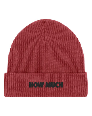 Beanie Fisherman Brodé "How Much"