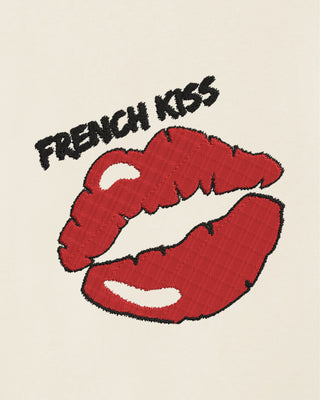 T-shirt Brodé "French Kiss"