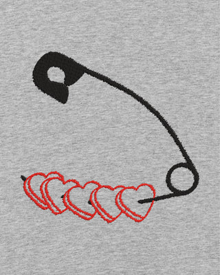 T-shirt Brodé "Heart Pins"
