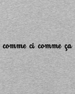 T-shirt Brodé “Comme Çi Comme Ça”