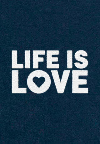 Hoodie Classic Brodé "Life is Love"