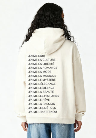 Hoodie Oversize "J'aime Mira"