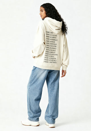Hoodie Oversize "J'aime Mira"