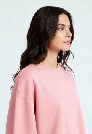 Sweatshirt Oversize Brodé "Pins"