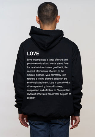 Hoodie Oversize "Love Definition"