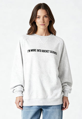 Sweatshirt Raglan Brodé "Rocket Science"