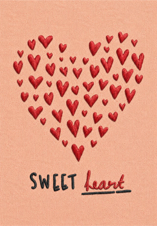 T-shirt Classic Brodé "Sweetheart"