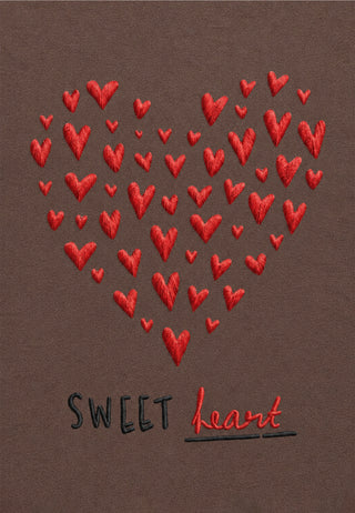 T-shirt Classic Brodé "Sweetheart"