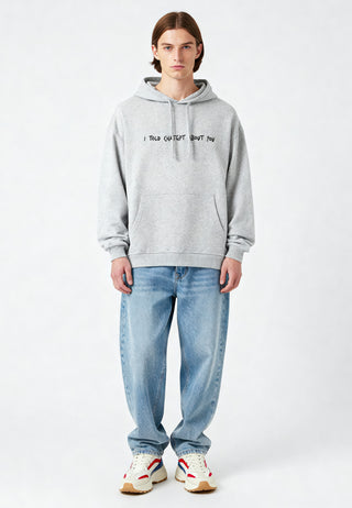 Hoodie Oversize Brodé "I Told ChatGPT"