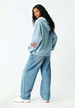 Hoodie Oversize Brodé "Too Sweet"