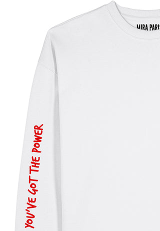 Sweatshirt Oversize Brodé "Power"