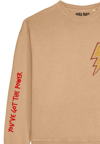 Sweatshirt Oversize Brodé "Power"