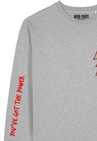 Sweatshirt Oversize Brodé "Power"