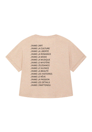 T-shirt Oversize "J'aime Mira"