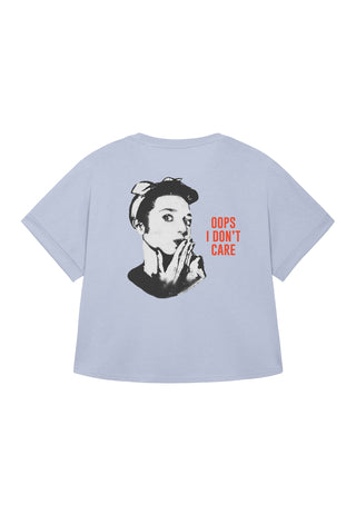 T-shirt Oversize "Oops I Don't Care"