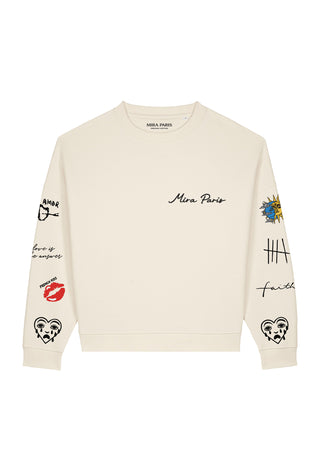 Sweatshirt Loose Fit "Brutal"