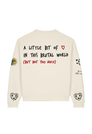 Sweatshirt Loose Fit "Brutal"