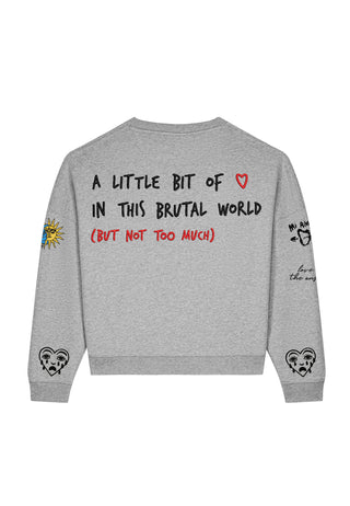 Sweatshirt Loose Fit "Brutal"