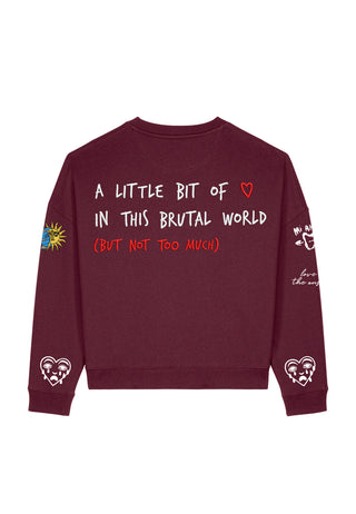 Sweatshirt Loose Fit "Brutal"