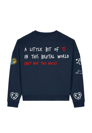 Sweatshirt Loose Fit "Brutal"