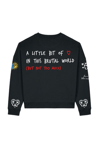 Sweatshirt Loose Fit "Brutal"