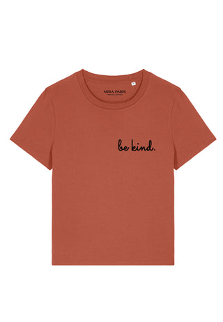 T-shirt Classic Brodé "Be Kind"