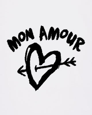 T-shirt Classic Brodé "Mon Amour"