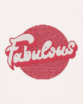 T-shirt Classic Brodé "Fabulous"