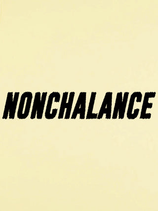 T-shirt Roll Up Brodé "Nonchalance"