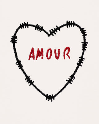 T-shirt Classic Brodé "Amour"