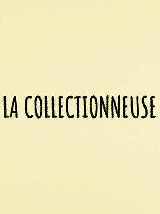 T-shirt Roll Up Brodé "La Collectionneuse"