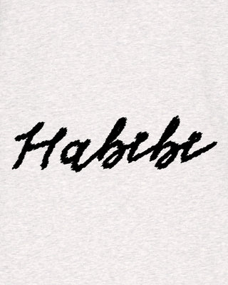 Hoodie à Zip Brodé "Habibi"