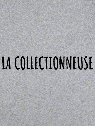 T-shirt Roll Up Brodé "La Collectionneuse"