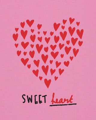 T-shirt Classic Brodé "Sweet Heart"