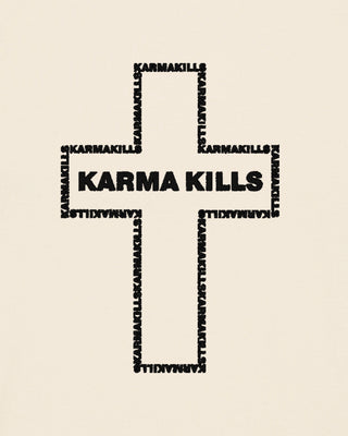 T-shirt Classic Brodé "Karma Kills"