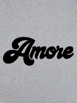 T-shirt Roll Up Brodé "Amore"