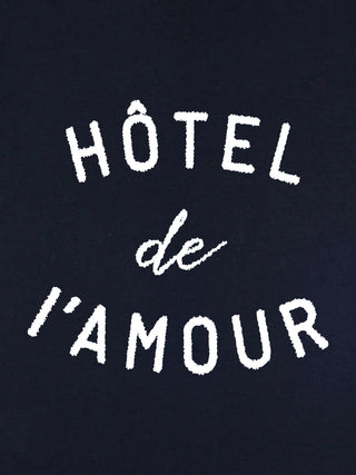 T-shirt Roll Up Brodé "Hôtel de l'Amour"