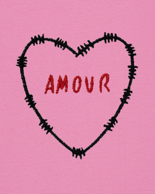 T-shirt Classic Brodé "Amour"