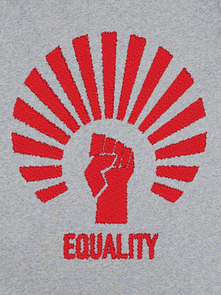 T-shirt Roll Up Brodé "Equality"