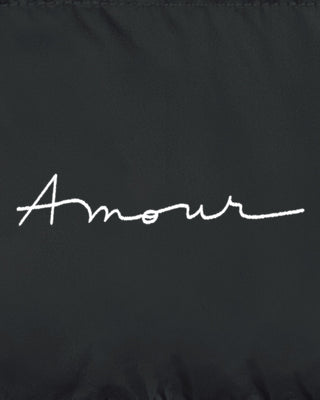 Doudoune Oversize Brodée "Amour"