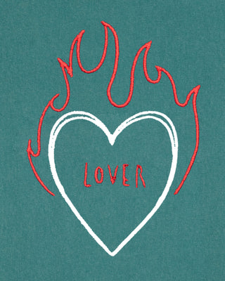 T-shirt Vintage Brodé "Lover"