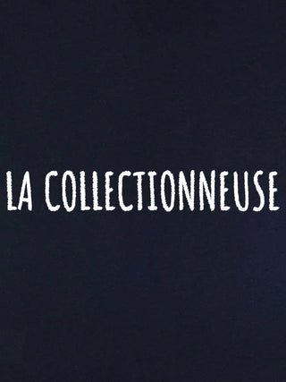 T-shirt Roll Up Brodé "La Collectionneuse"