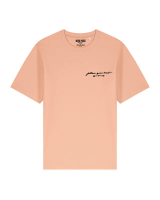 T-shirt Classic Brodé "Follow Your Heart"