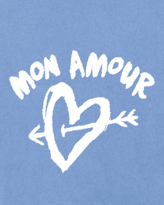 T-shirt Vintage Brodé "Mon Amour"