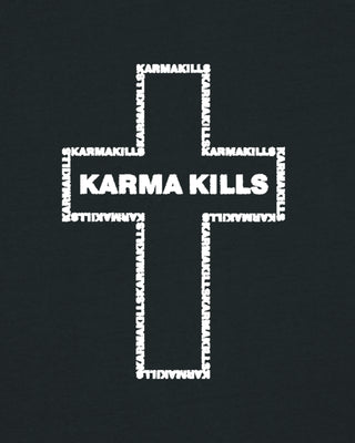 T-shirt Classic Brodé "Karma Kills"