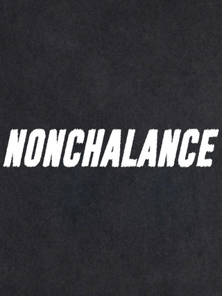 T-shirt Roll Up Brodé "Nonchalance"