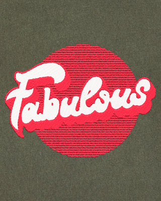 T-shirt Vintage Brodé "Fabulous"