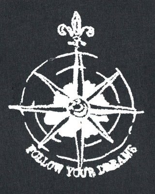 T-shirt Vintage Brodé "Follow Your Dreams"