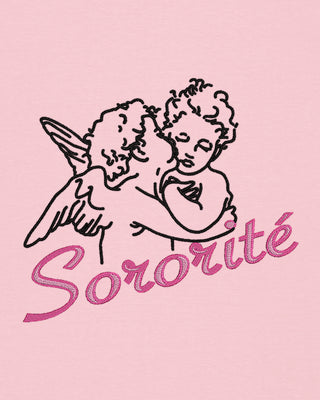 T-shirt Classic Brodé "Sororité"